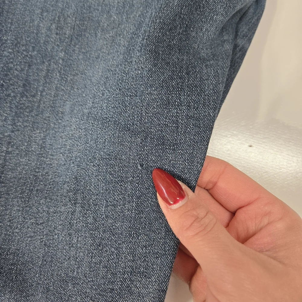 Everlane‎ Dark Blue Wash Cotton Blend The High Rise Skinny Jean Size 28 Ankle